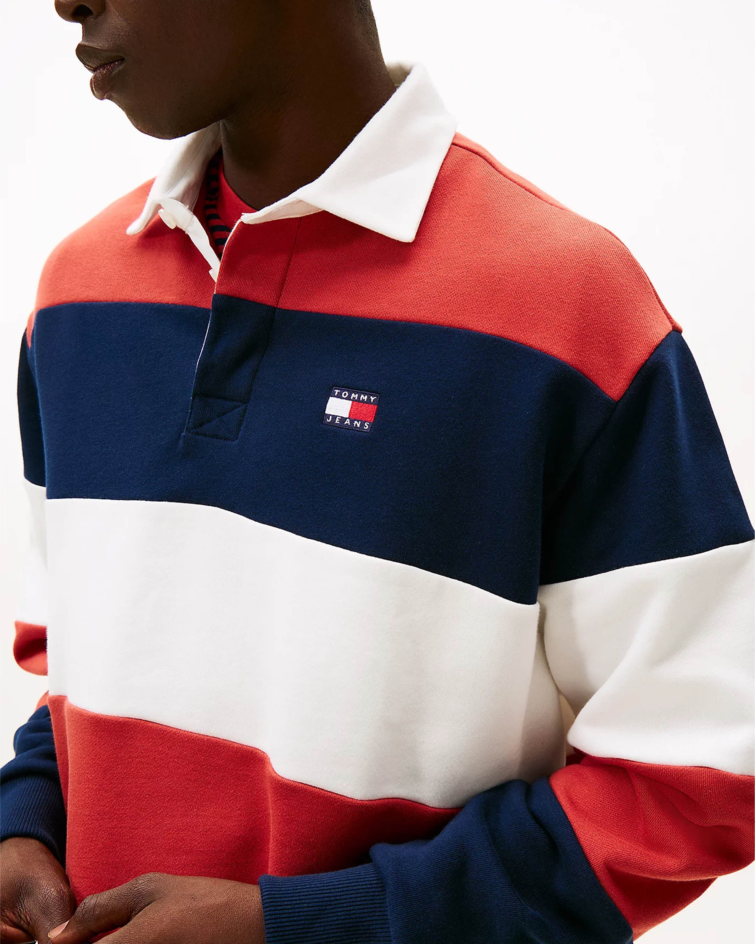 Badge Stripe Sweatshirt - Image 2
