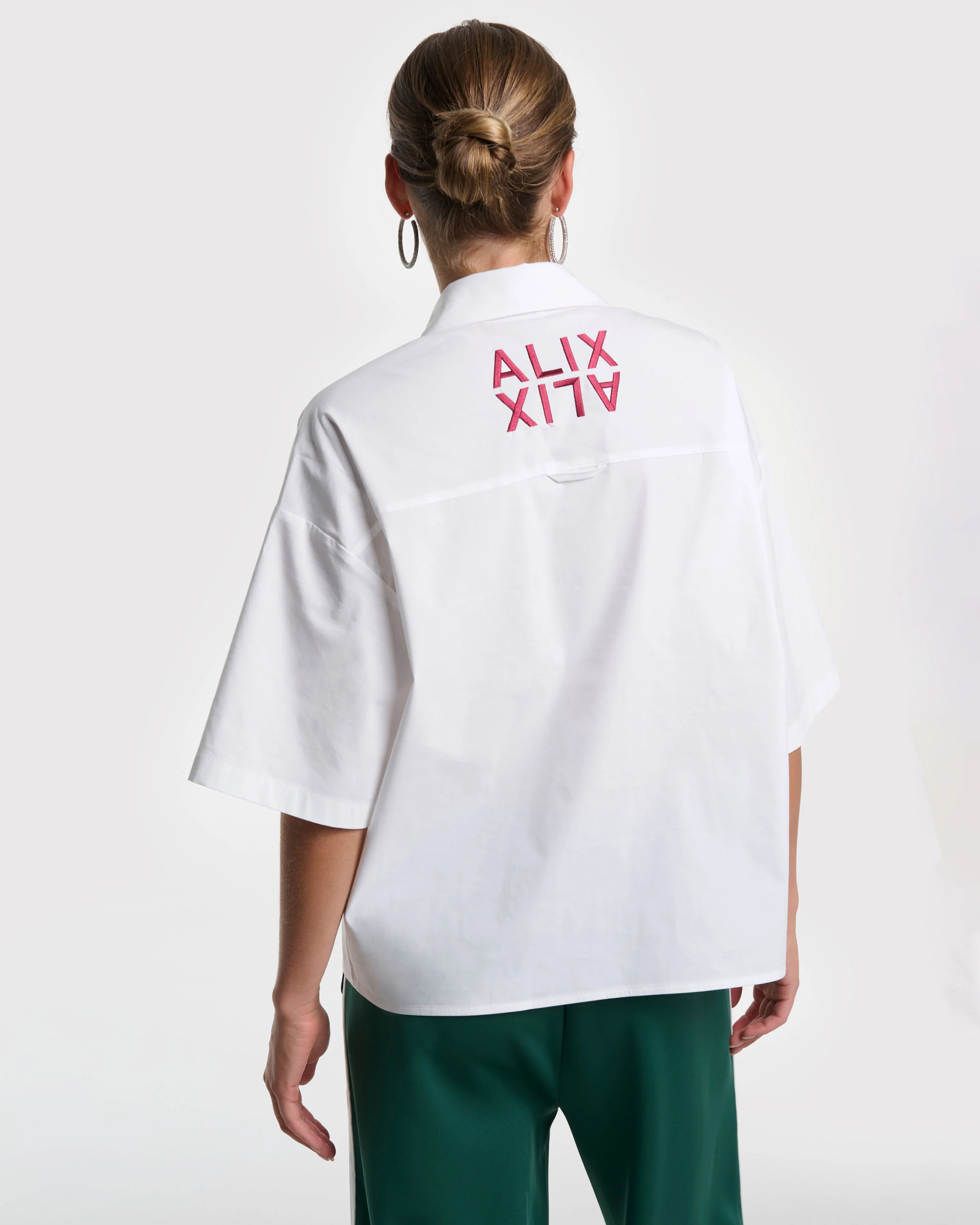 Clean Poplin Blouse - Image 3