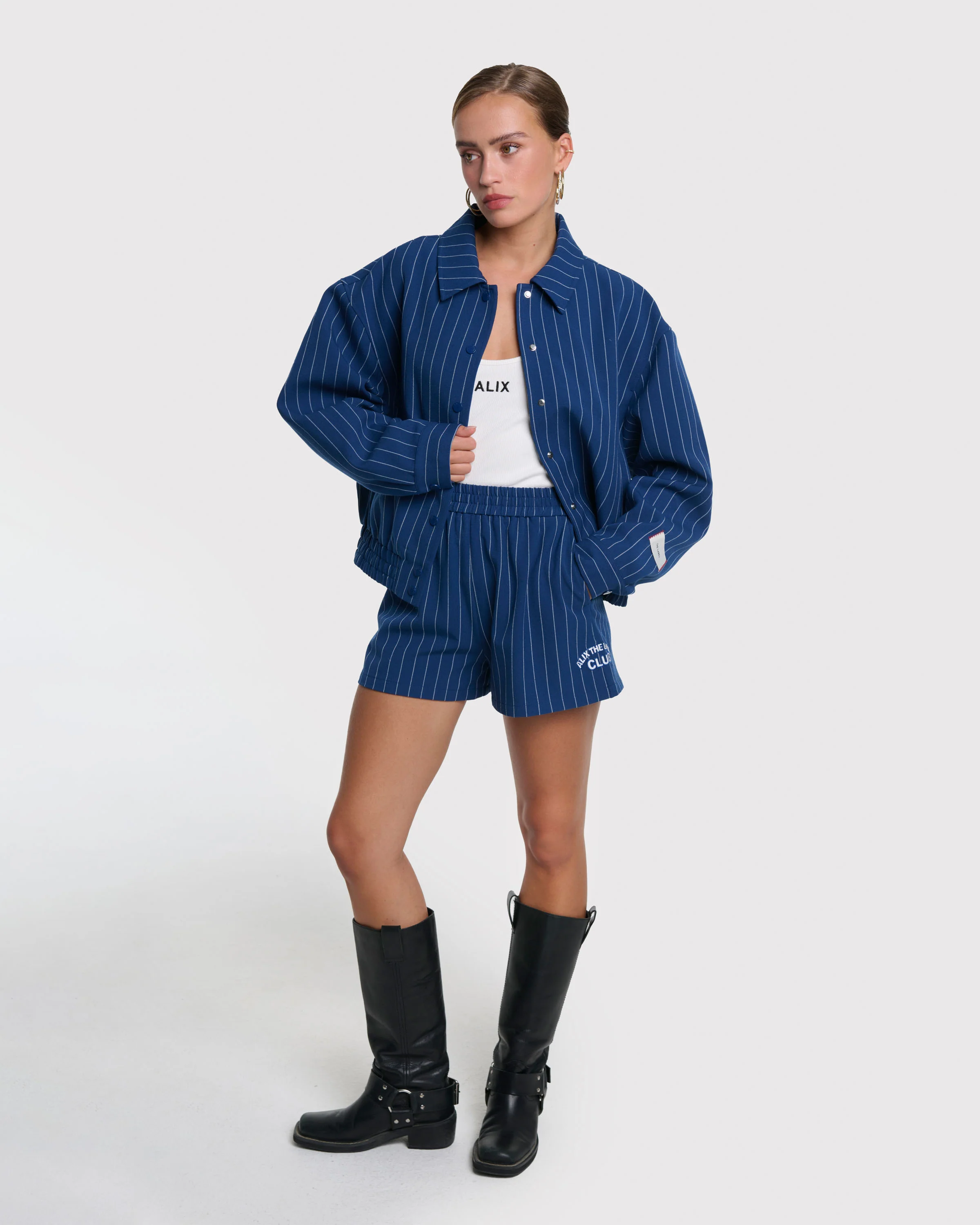 Clean Striped Bomber - Image 5