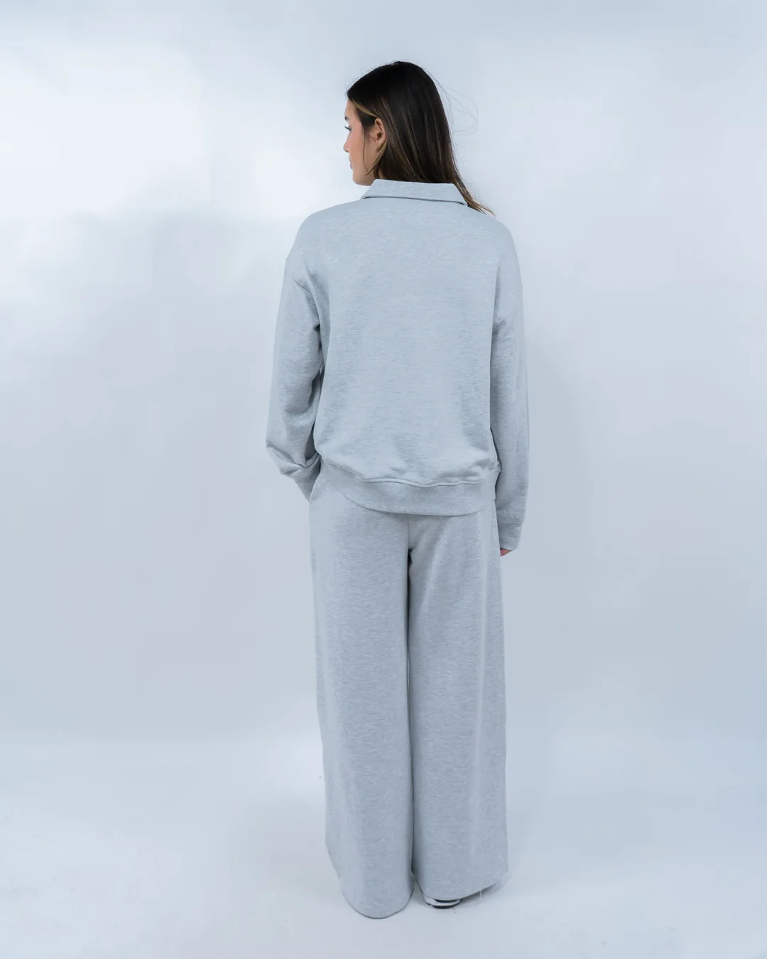 Collar Sweater + Wide Joggingbroek Set - Image 4