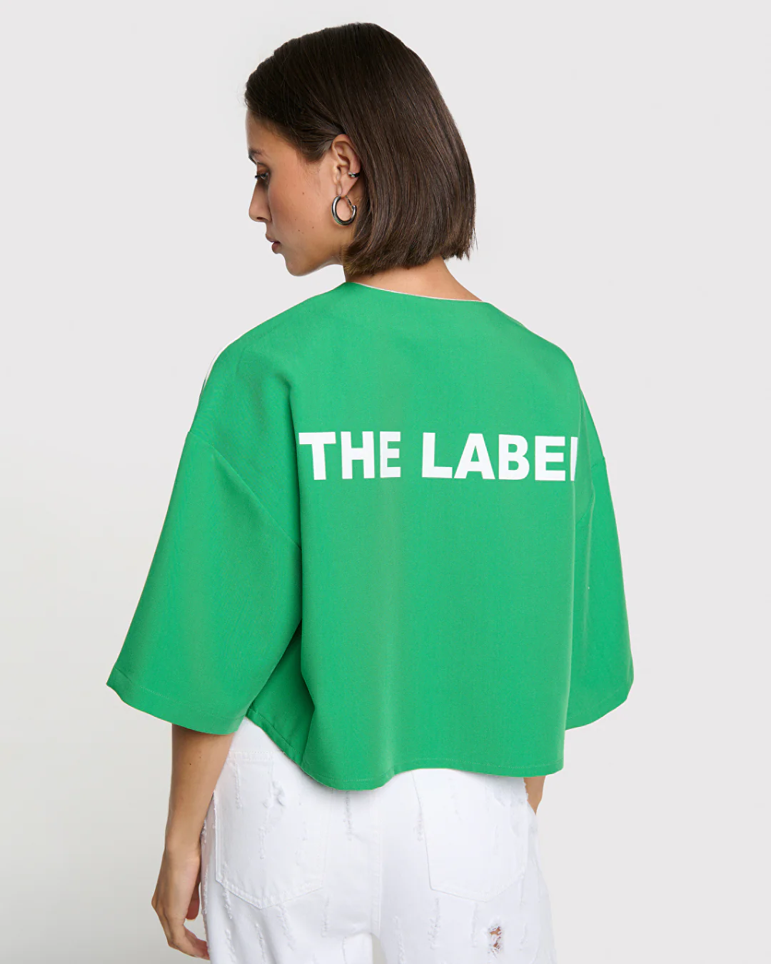 Cropped Baseball Shirt - Image 3
