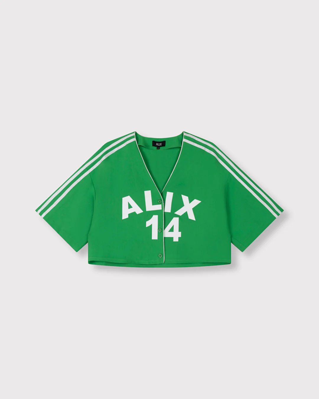 Cropped Baseball Shirt - Image 4