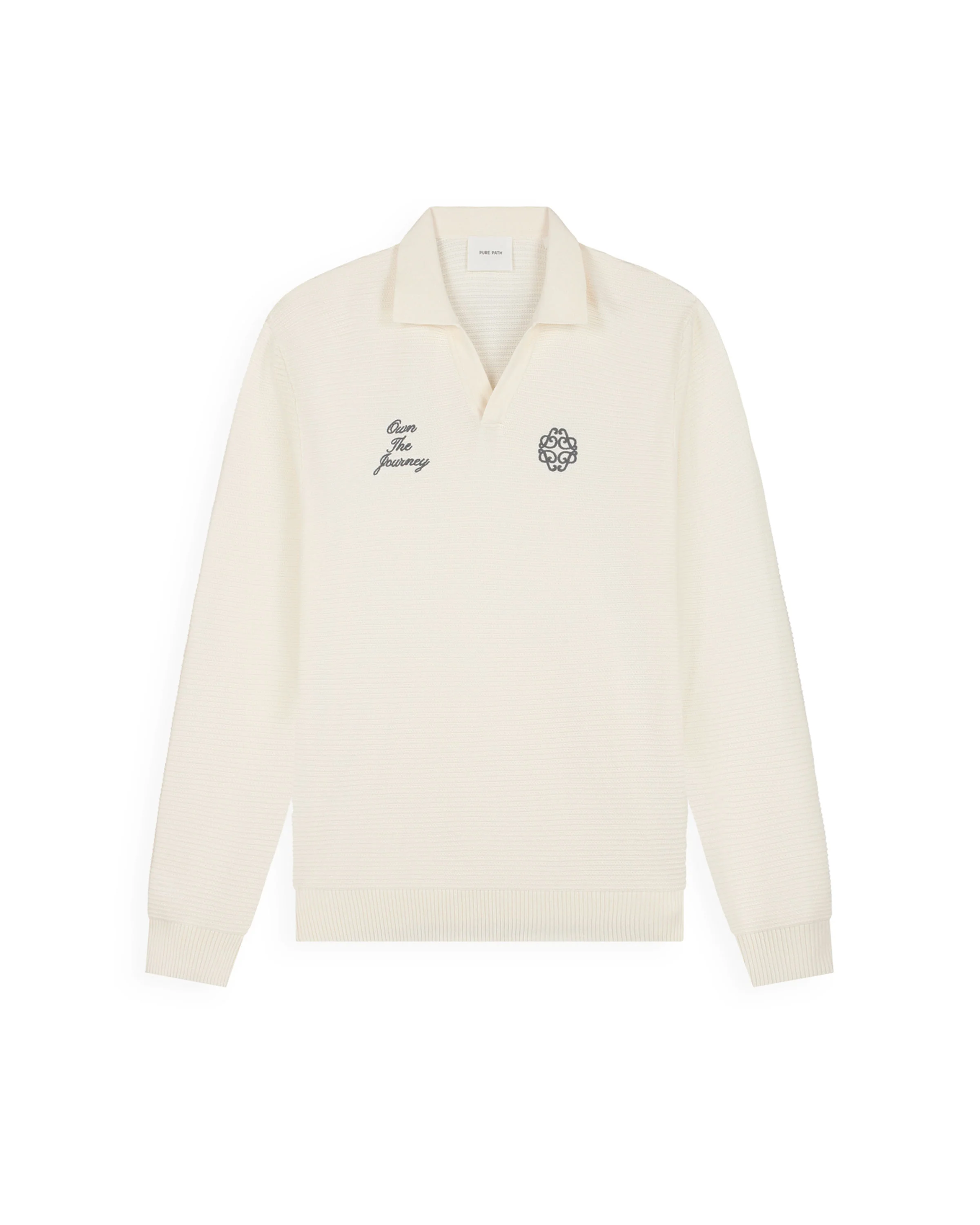 Embroidered Braided Polo - Image 5