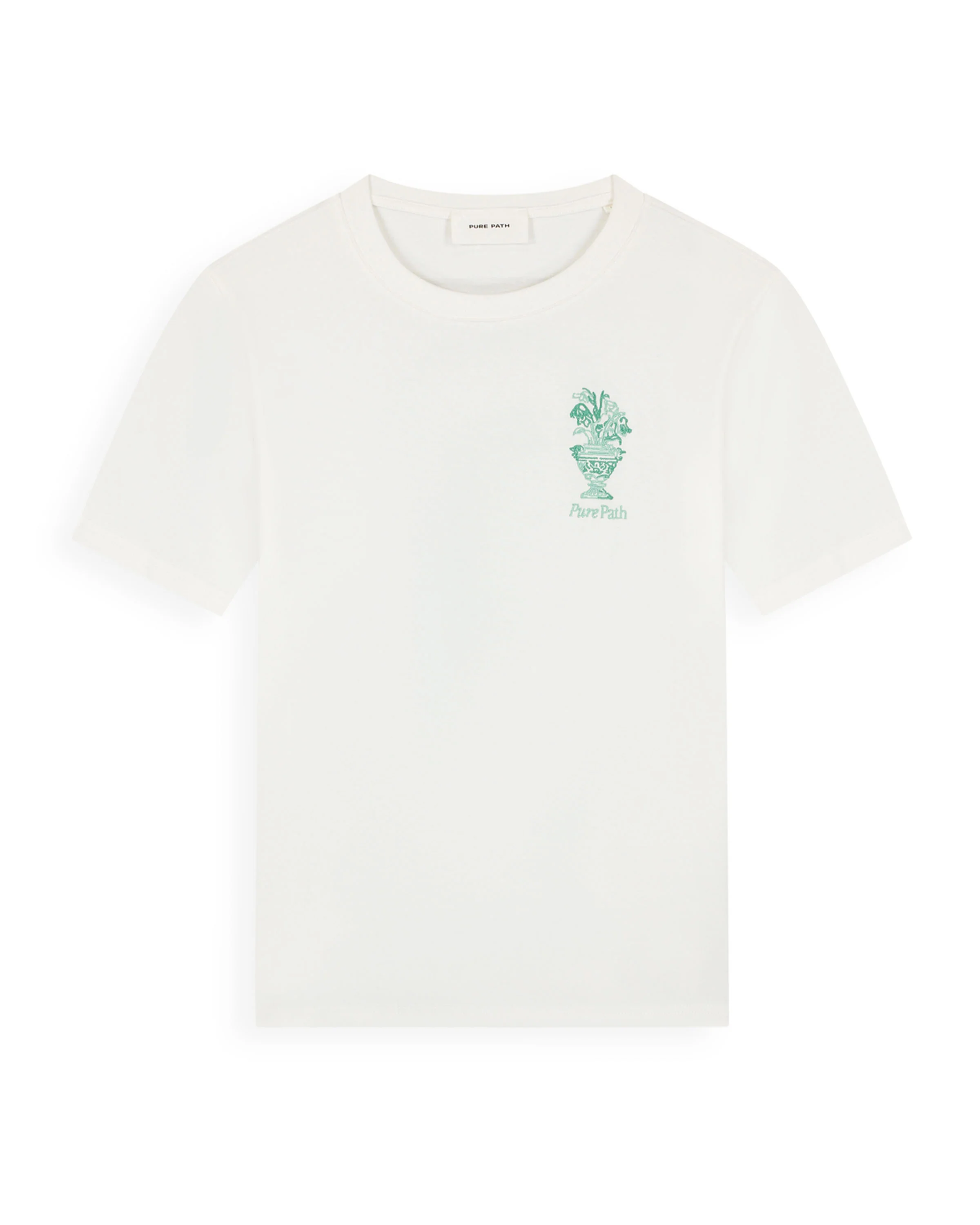 Embroidered Vase T-shirt - Image 4