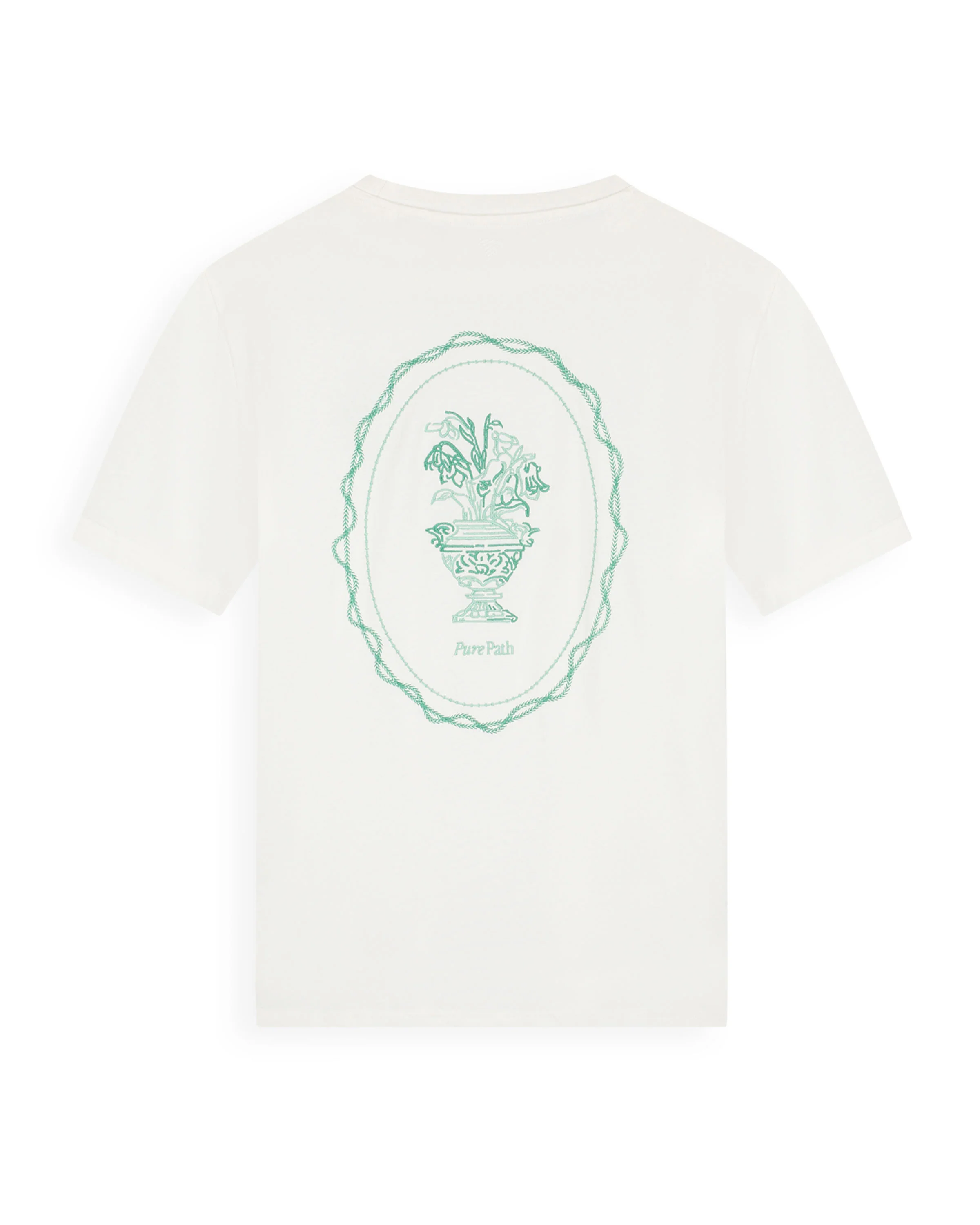 Embroidered Vase T-shirt - Image 5