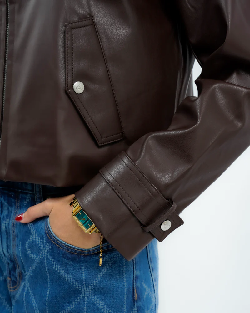 Leather Motor Jas - Image 3