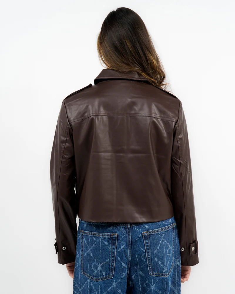 Leather Motor Jas - Image 4