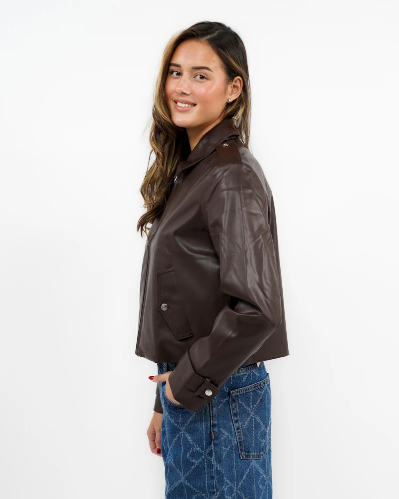 Leather Motor Jas - Image 5