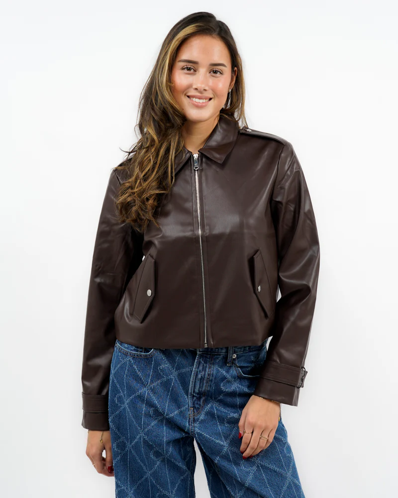 Leather Motor Jas - Image 6