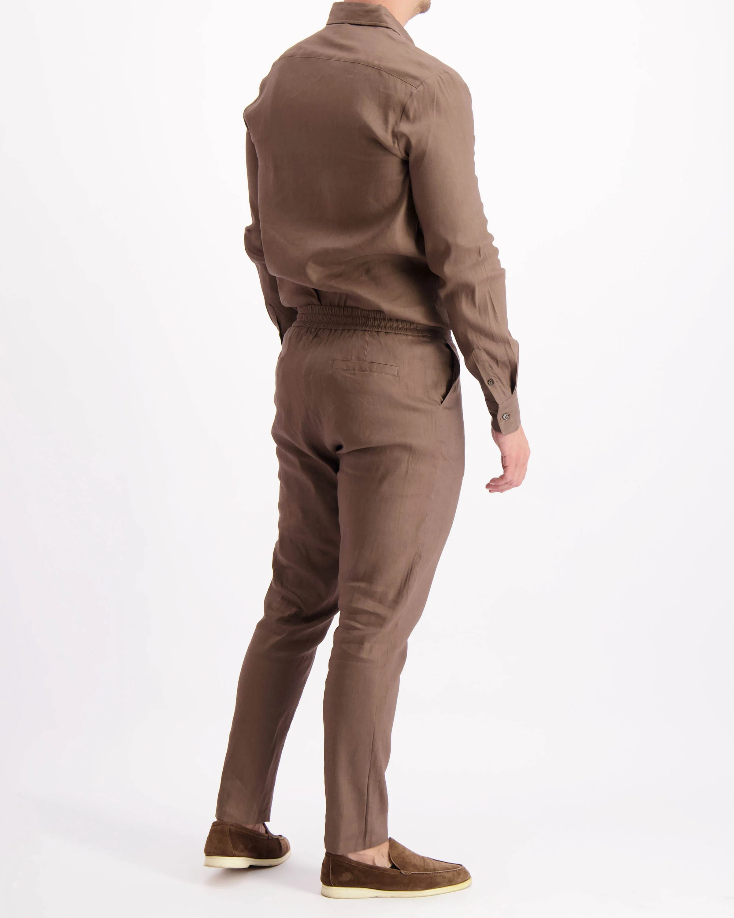 Linen Classic Blouse - Image 3