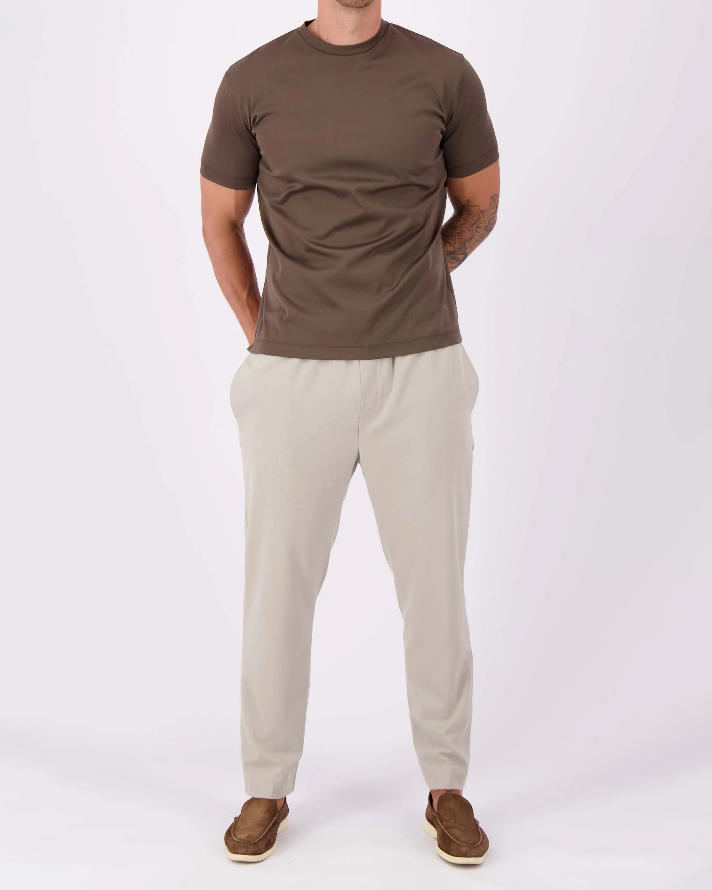 Mercerized Cotton T-Shirt - Image 3