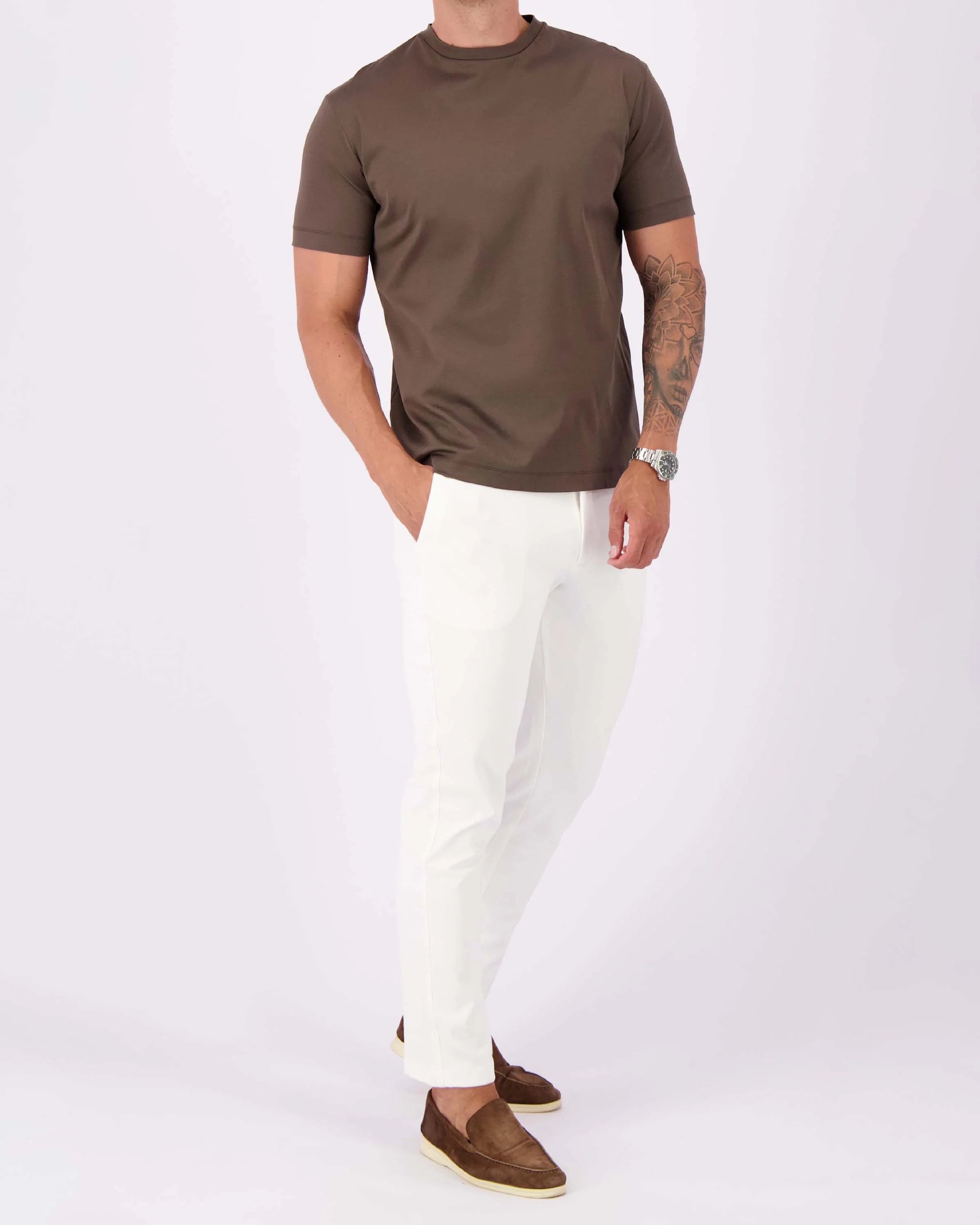 Mercerized Cotton T-Shirt - Image 6