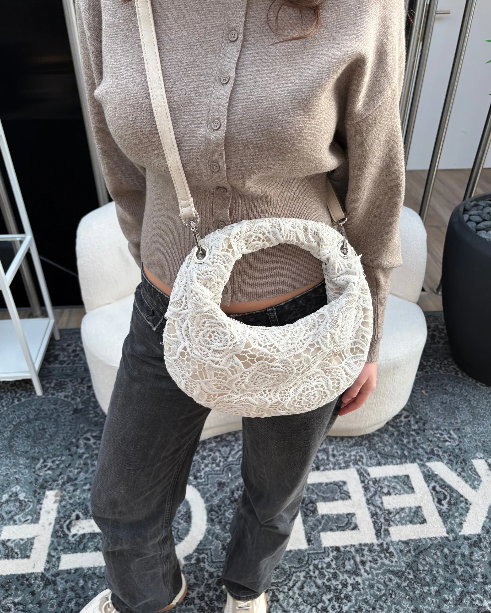 Mini Gabi Lace Tas - Image 5