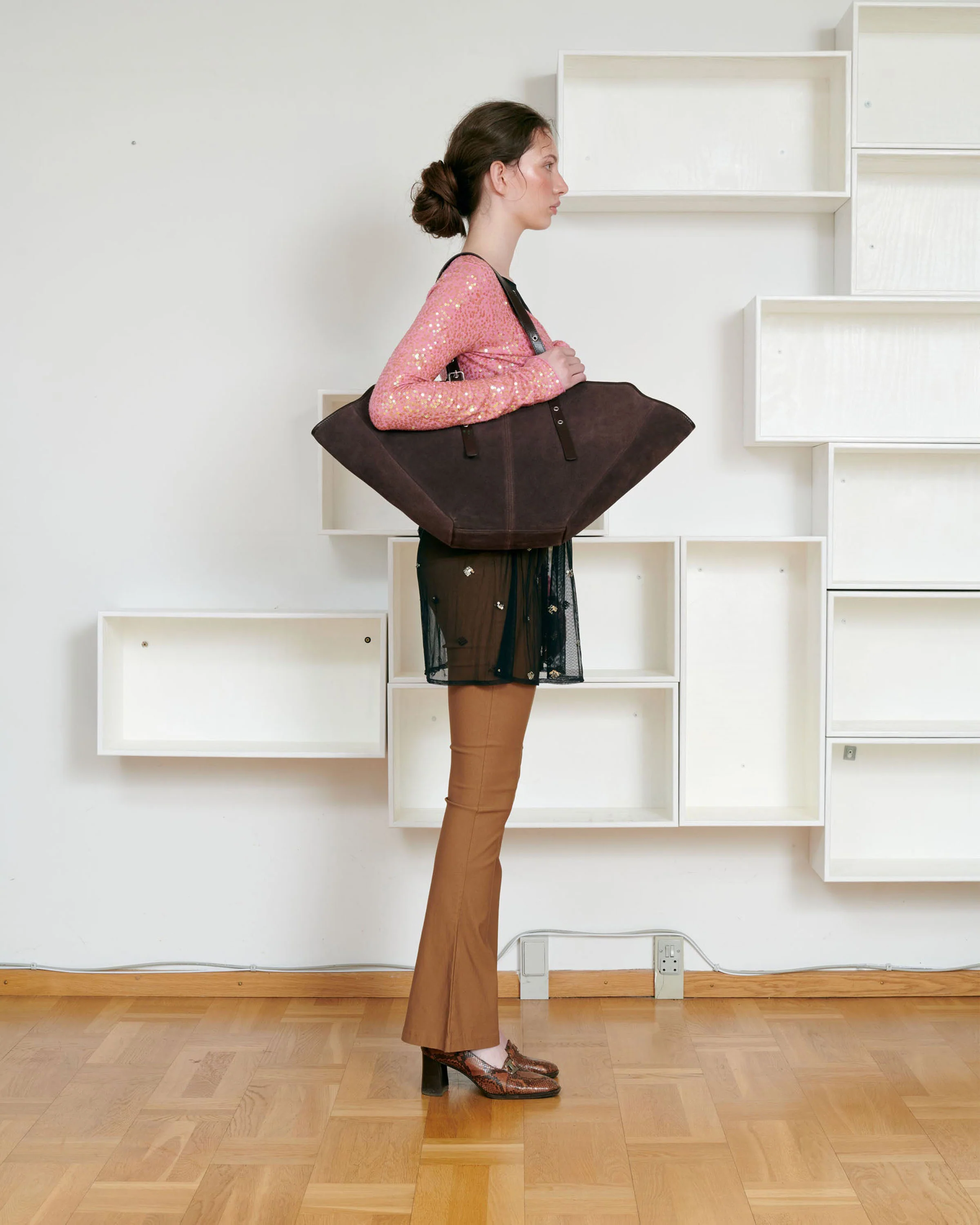 Nora Suede Tas - Image 4