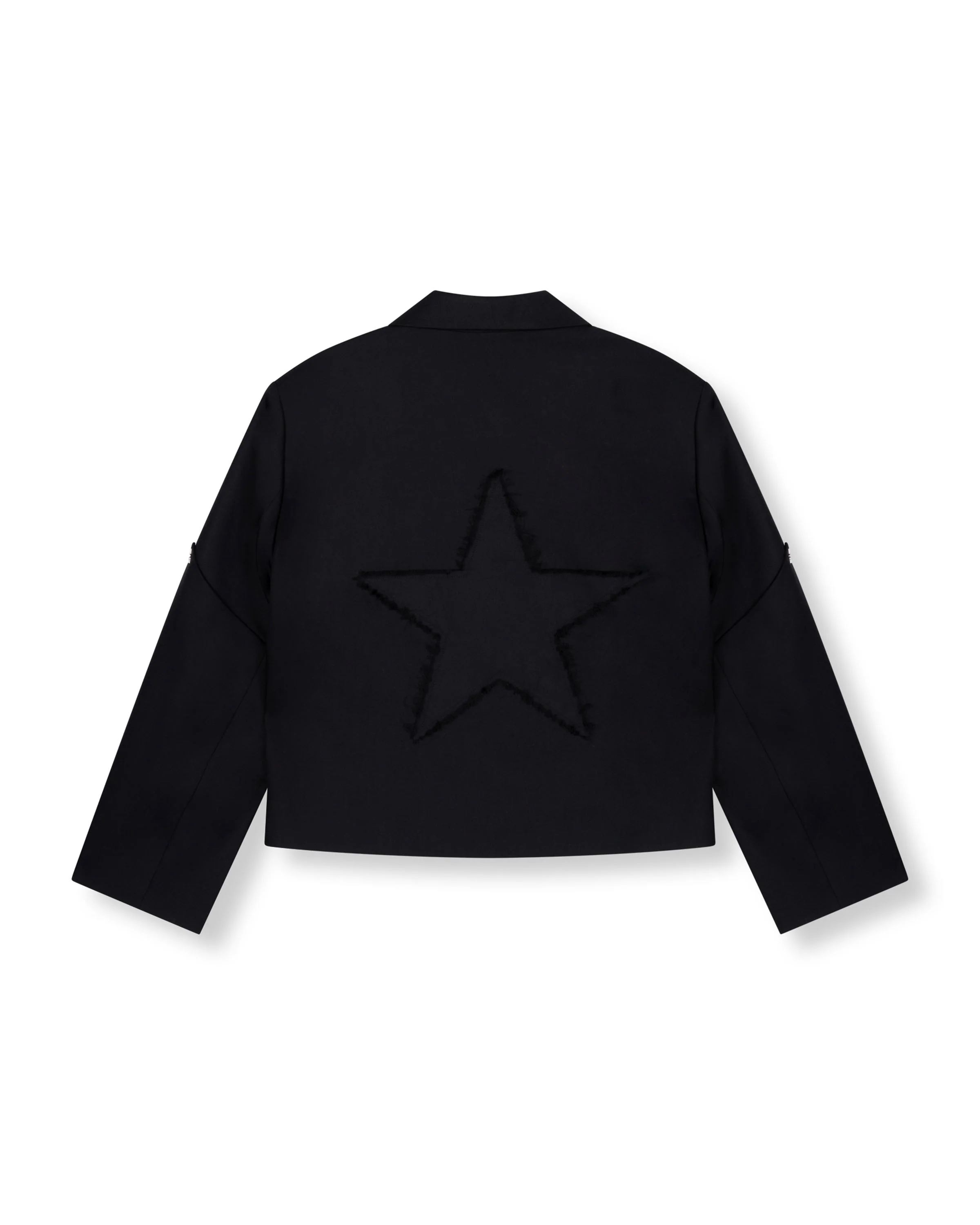Oversized Star Cropped Blazer - Image 7