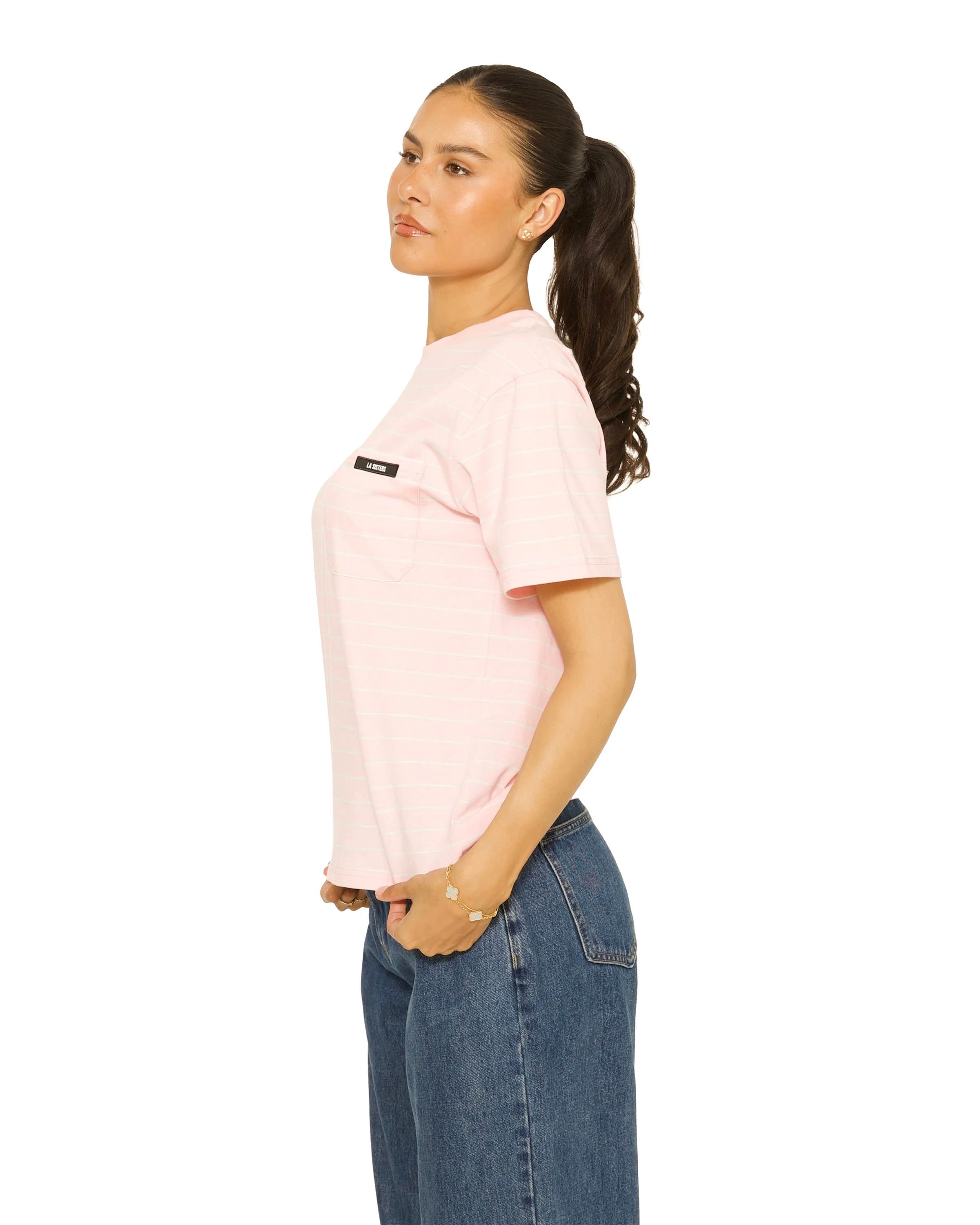Oversized Striped T-Shirt - Image 4