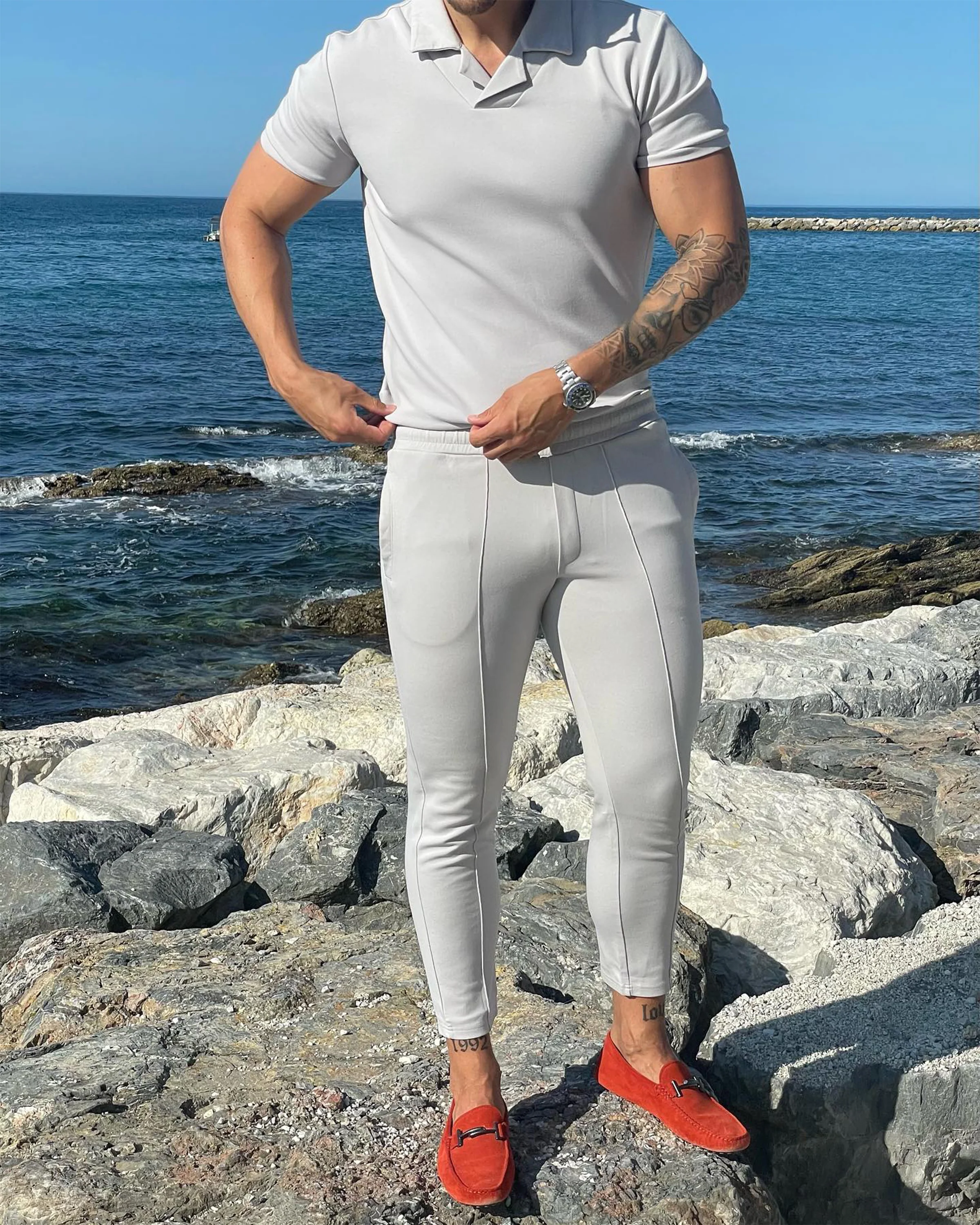 Pantalon Trousers Stone - Image 4
