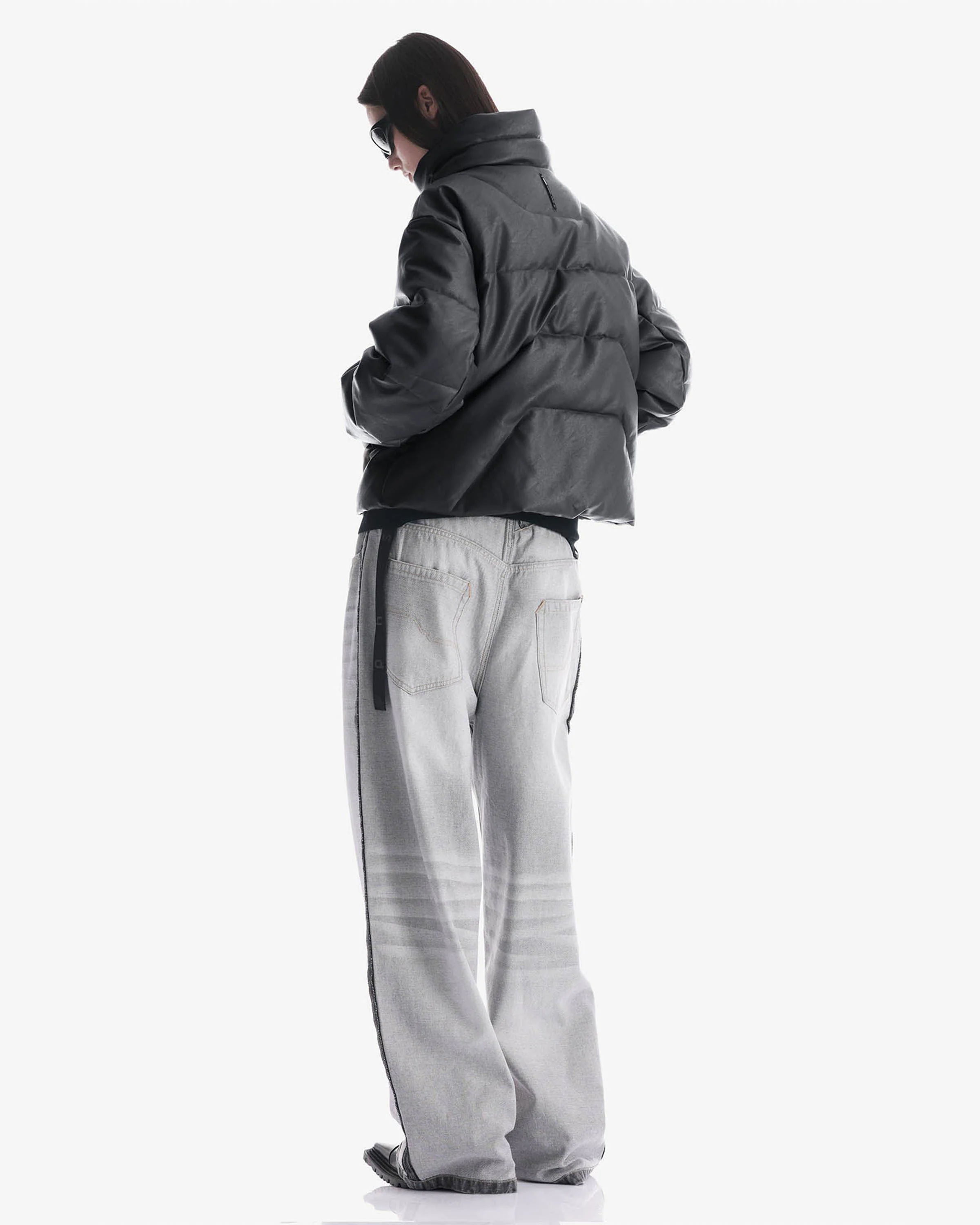 Narwaru Faux Leren Puffer Qw543 - Image 4