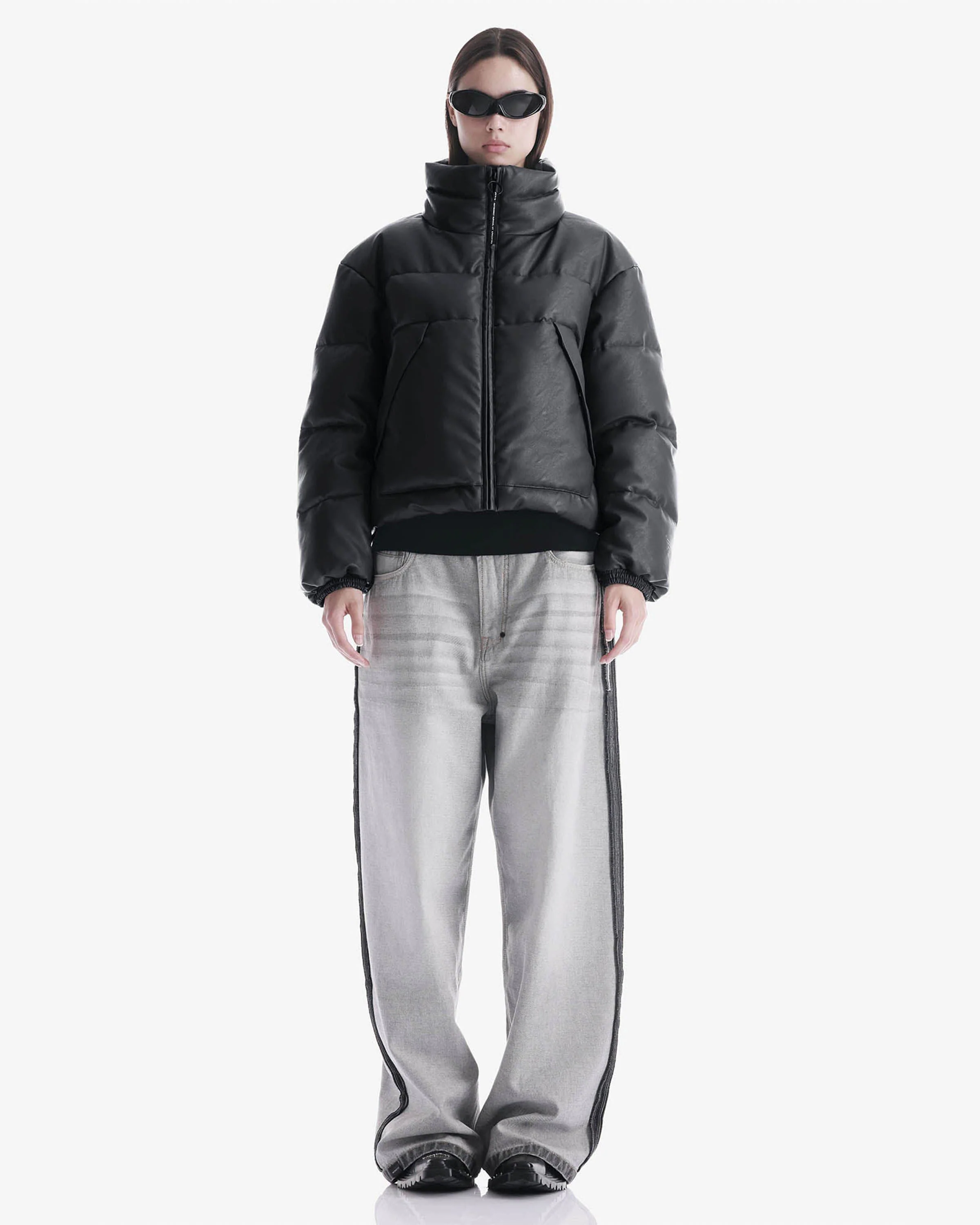 Narwaru Faux Leren Puffer Qw543 - Image 6