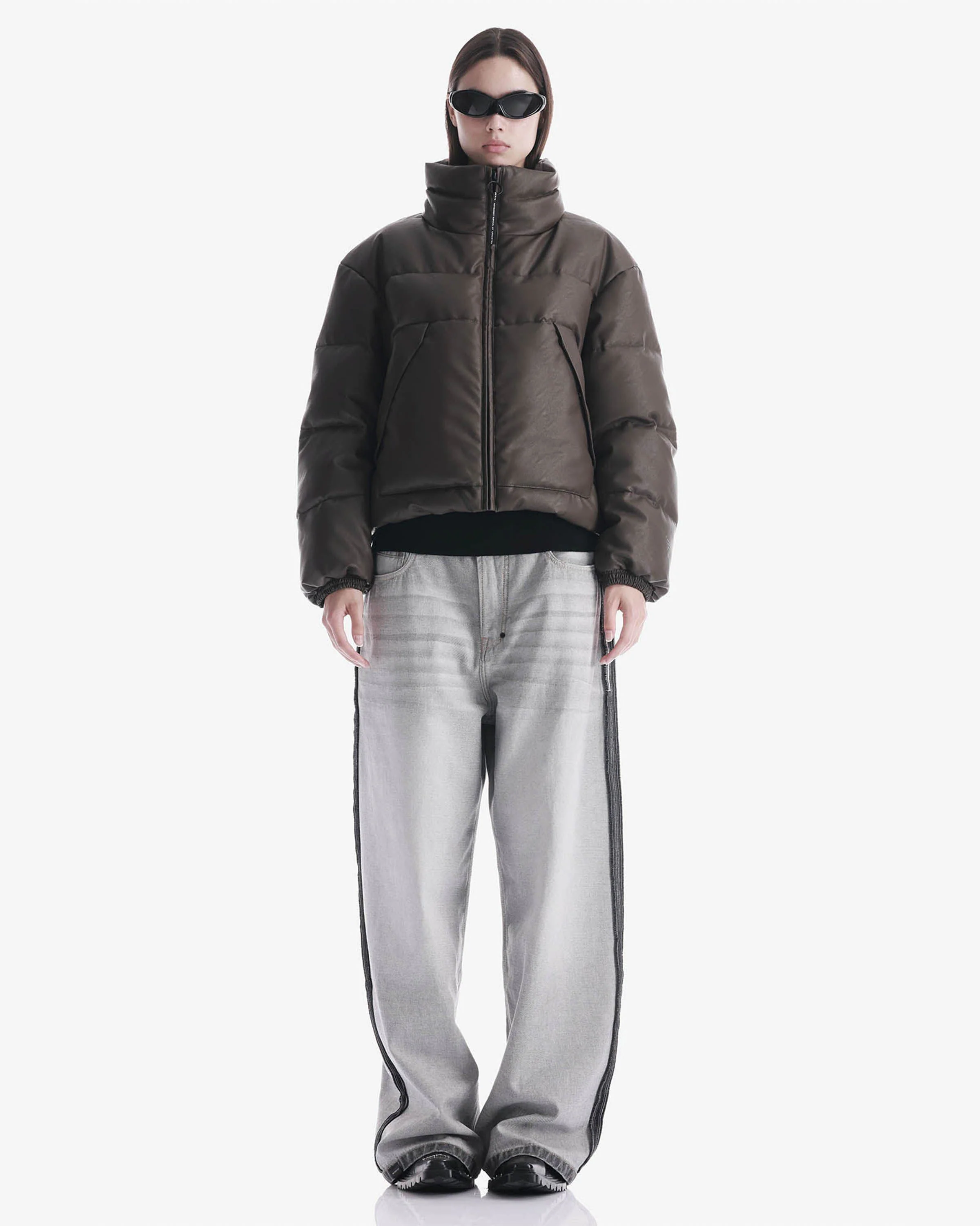 Narwaru Faux Leren Puffer Qw543 - Image 5