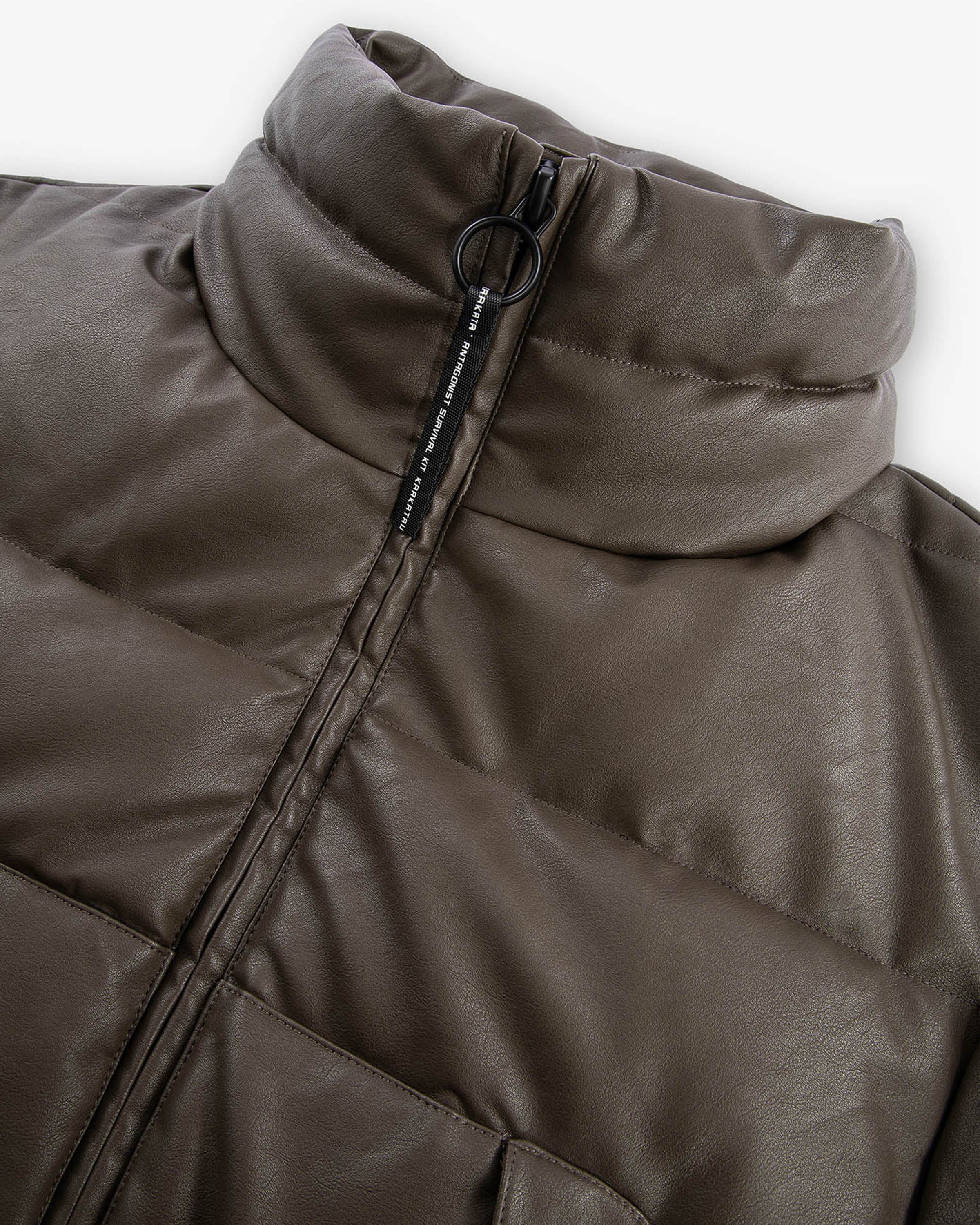 Narwaru Faux Leren Puffer Qw543 - Image 6