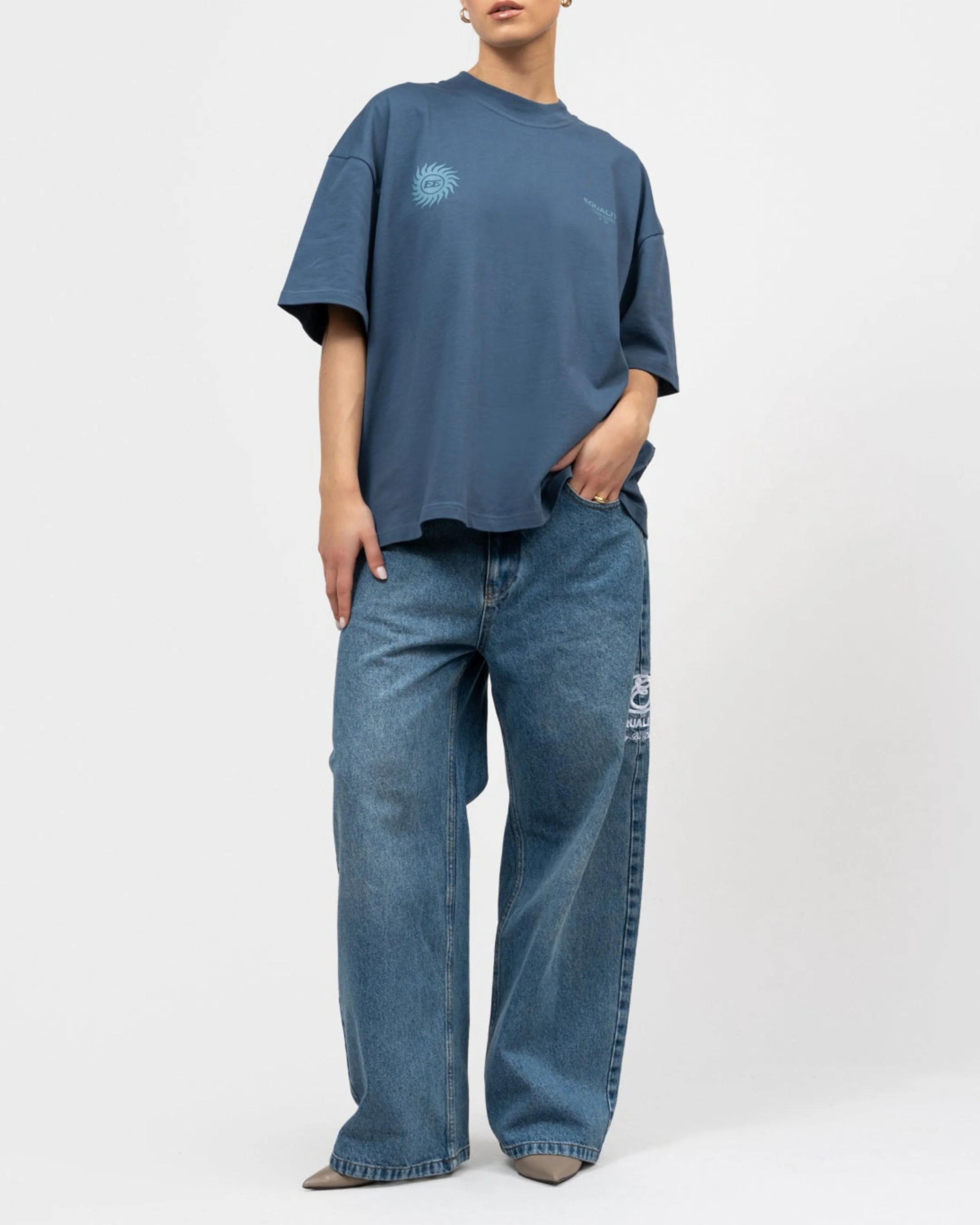 Sunny Boxy Fit T-Shirt - Image 4