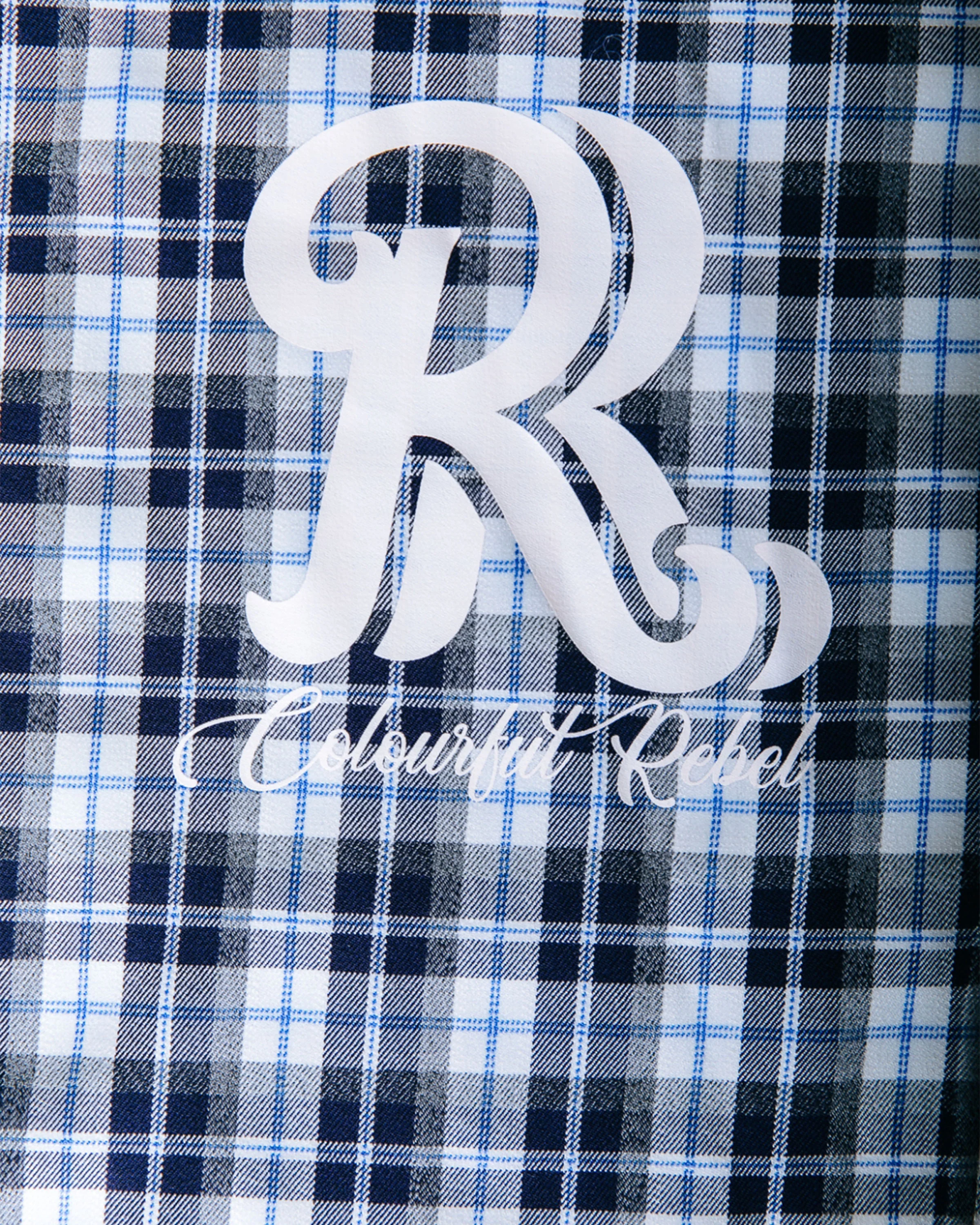 Talia Check Logo Blouse - Image 4