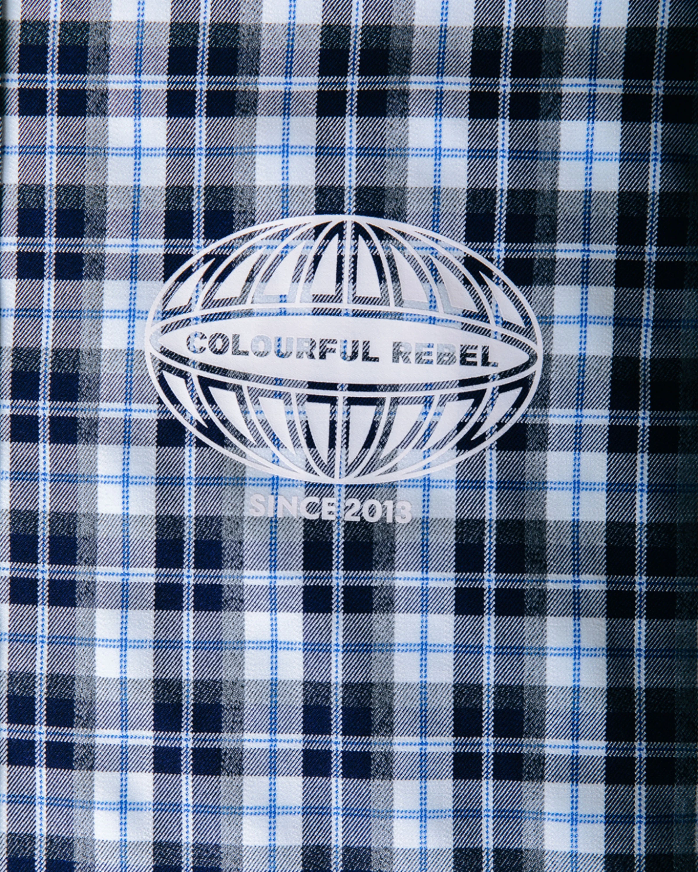 Talia Check Logo Blouse - Image 9