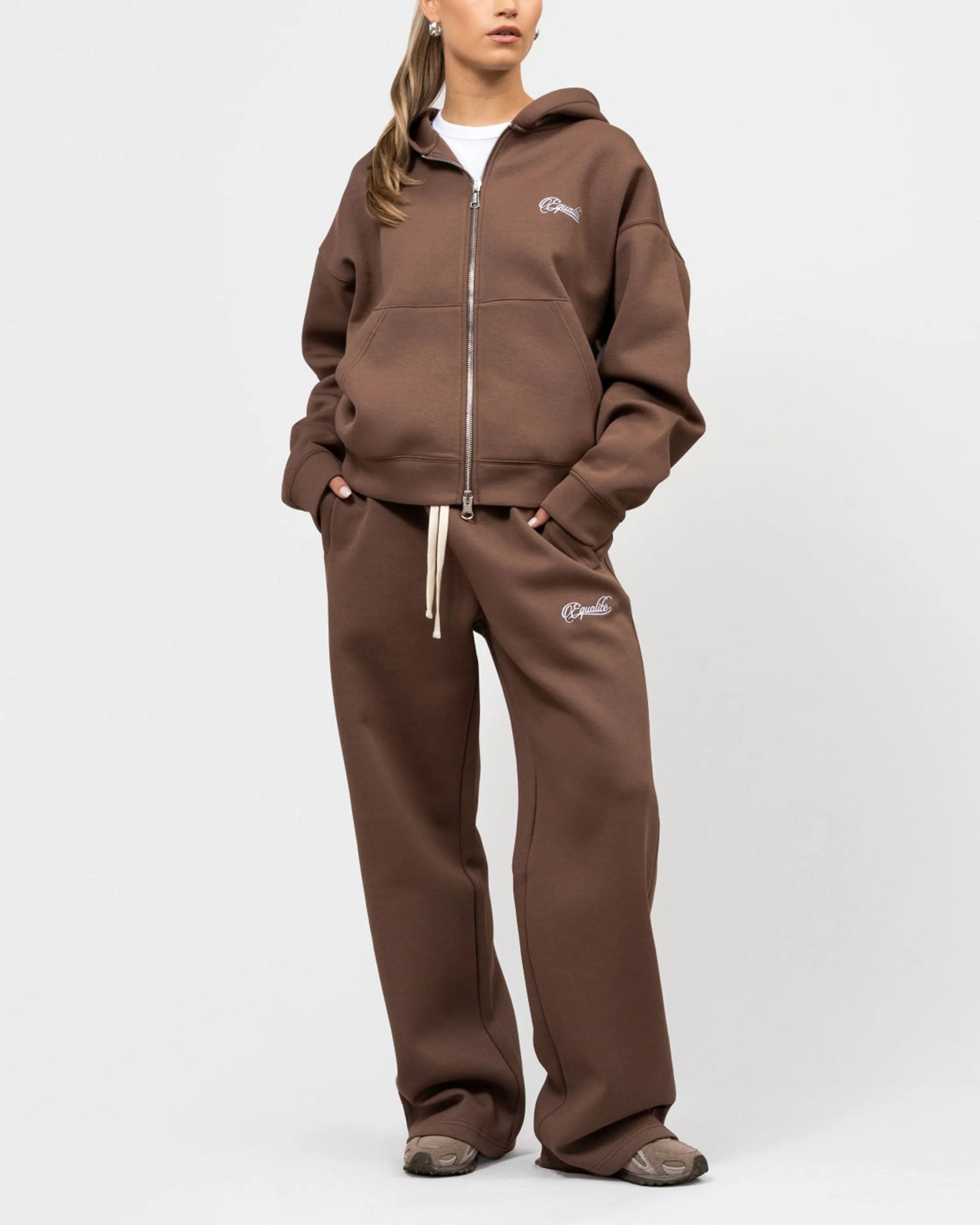 Yuki Oversized Scuba Vest + Yuki Scuba Joggingbroek Set - Image 4